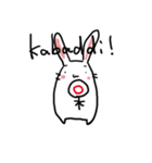 カバディウサギ（個別スタンプ：31）