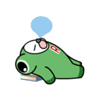きぐるみ生物ピクちゃんレスくん（個別スタンプ：22）