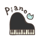 ピアノ猫（個別スタンプ：40）