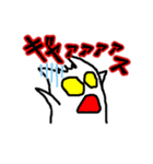 白い生き物（個別スタンプ：16）