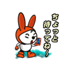 オレンジうさぎ（個別スタンプ：30）