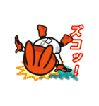 オレンジうさぎ（個別スタンプ：32）