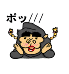 シュール！太眉アニマル（個別スタンプ：32）