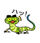 シュール！太眉アニマル（個別スタンプ：35）