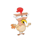 The Crazy Chicken - Jack（個別スタンプ：7）