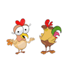 The Crazy Chicken - Jack（個別スタンプ：30）