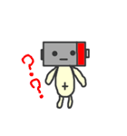 アルカリ電池（個別スタンプ：34）