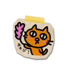 紙ねこステッカー（個別スタンプ：11）