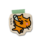 紙ねこステッカー（個別スタンプ：22）