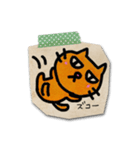 紙ねこステッカー（個別スタンプ：27）