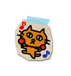 紙ねこステッカー（個別スタンプ：32）