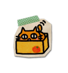 紙ねこステッカー（個別スタンプ：40）