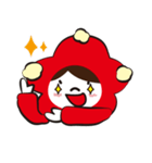 フードをかぶった子供たち（個別スタンプ：10）