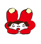 フードをかぶった子供たち（個別スタンプ：12）