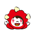 フードをかぶった子供たち（個別スタンプ：19）