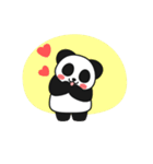 Panda In Love（個別スタンプ：5）