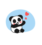 Panda In Love（個別スタンプ：12）