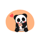 Panda In Love（個別スタンプ：14）