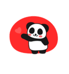 Panda In Love（個別スタンプ：16）