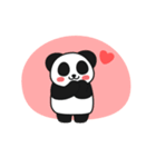 Panda In Love（個別スタンプ：17）