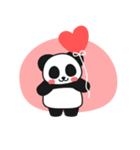 Panda In Love（個別スタンプ：22）