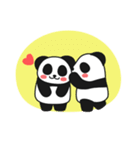 Panda In Love（個別スタンプ：25）