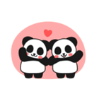 Panda In Love（個別スタンプ：27）