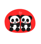 Panda In Love（個別スタンプ：29）