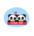 Panda In Love（個別スタンプ：30）