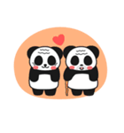 Panda In Love（個別スタンプ：32）