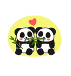 Panda In Love（個別スタンプ：33）