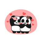 Panda In Love（個別スタンプ：35）
