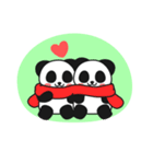 Panda In Love（個別スタンプ：36）