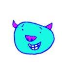 おはようぶたくん。〜シュールな手描き風〜（個別スタンプ：1）