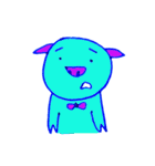 おはようぶたくん。〜シュールな手描き風〜（個別スタンプ：2）