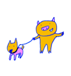 おはようぶたくん。〜シュールな手描き風〜（個別スタンプ：5）