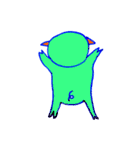 おはようぶたくん。〜シュールな手描き風〜（個別スタンプ：9）