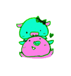 おはようぶたくん。〜シュールな手描き風〜（個別スタンプ：13）