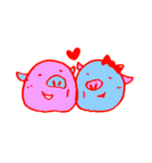 おはようぶたくん。〜シュールな手描き風〜（個別スタンプ：19）