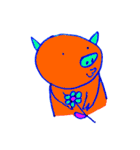 おはようぶたくん。〜シュールな手描き風〜（個別スタンプ：29）