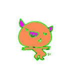 おはようぶたくん。〜シュールな手描き風〜（個別スタンプ：34）