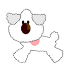 トイプードルのチップ（個別スタンプ：1）