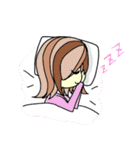 普通の女性です（個別スタンプ：7）