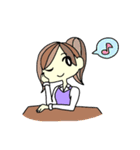普通の女性です（個別スタンプ：12）