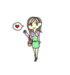 普通の女性です（個別スタンプ：13）