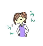 普通の女性です（個別スタンプ：15）