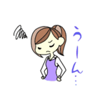 普通の女性です（個別スタンプ：22）