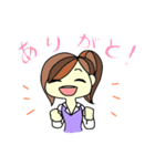 普通の女性です（個別スタンプ：27）