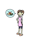 普通の女性です（個別スタンプ：32）