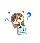 普通の女性です（個別スタンプ：38）